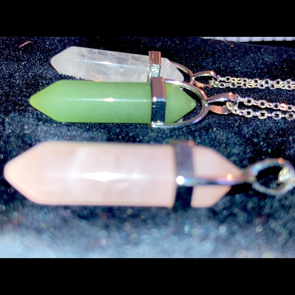 Crystal necklaces
